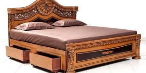 Wooden Bed