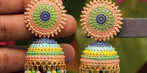 Kundan Meena Earring