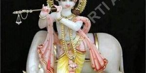 Marble Krishna Statue