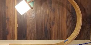 Hayat Wooden Table Lamp