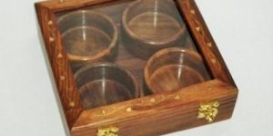 Handmade Wooden Dry Fruit Box