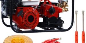 Triple Piston Pump Set HTP 50 with 3 HP Copper Coil Motor