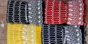 Rayon Chikankari Fabric Fab' 44''