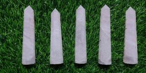 Rose Quartz Healing Wand