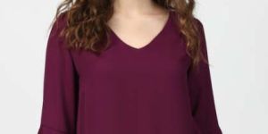 Ladies V Neck Top