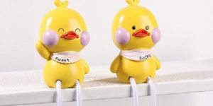 Hanging Leg Doll Showpiece