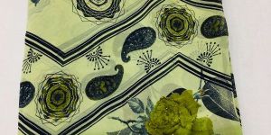 Printed Georgette Saree