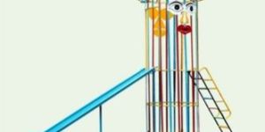 Moon Rocket Slide