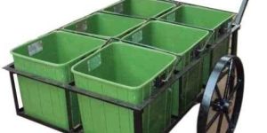 PVC Bin Wheel Barrow