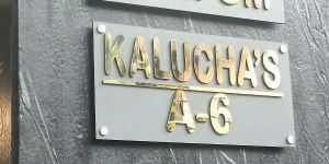 Acrylic Stainless Steel Name Plate