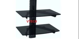 Double DVD Glass Shelf for DVD OR SET UP BOX.