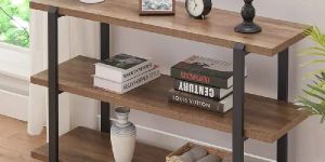 Dexter Wooden Console Table with 3 Tier Storage