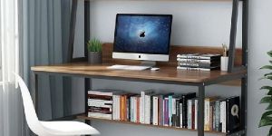 Home Office Computer Desk with Hutch and Bookshelf Home Office Desk