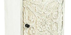 Liviza Bedside Table Aida White