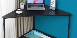 Triangular Computer Workstation Table for Corner Area