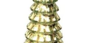 Gold Glass Christmas Tree