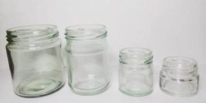Round Glass Jar
