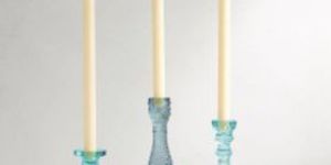 Glass Candle Holders