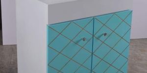 Plain PVC Bathroom Cabinets