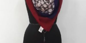 Woolen Scarf for Women Navy Blue