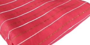 Striped Printed Rayon Fabric