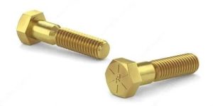 Yellow Zinc Bolts