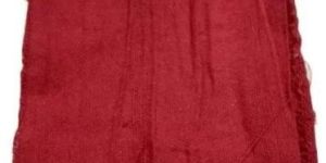 Cotton Red Plain Fabric