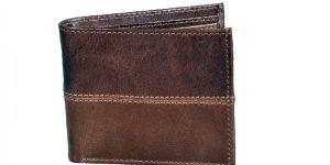Mens Brown Leather Wallet