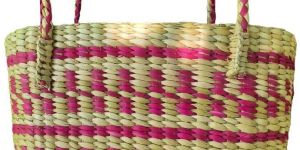 Straw Shopping Basket