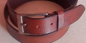 Tan Brown Leather Belt