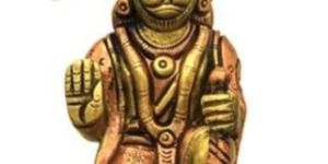Brass Hanuman Statue
