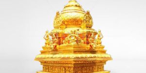 Gold Plated Temple