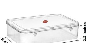 Transparent Plastic Storage Box