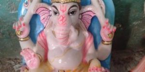 White Marble Ganesha Statue