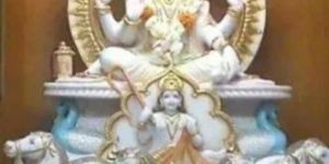 Marble Surya Dev Bhagwan Statue