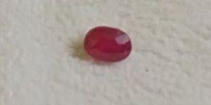 Natural Red Ruby Stone