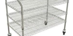 ESD Stainless Steel Trolley