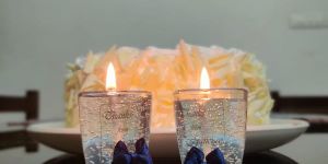 Shot Glass Gel Candles