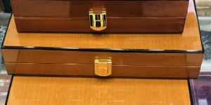 Wooden Jewellery Box Set