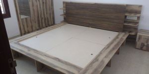 Wooden Double Bed