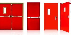 Fire Rated Metal & Wooden Door