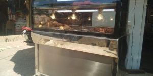 Stainless Steel Vada Pav Counter