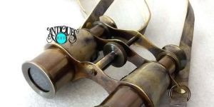 Antique Brass Binocular