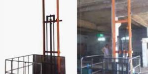 Single Mast Goods Lift