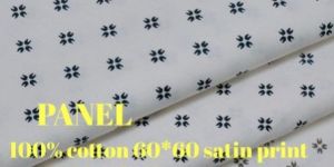 Cotton Satin Shirting Fabric