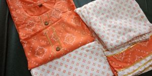 Ladies 3 Pcs Pant Kurti Set