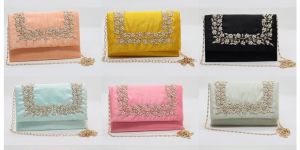 Zardosi Work Clutch Purse