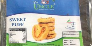 Sweet Heart Puff Biscuits