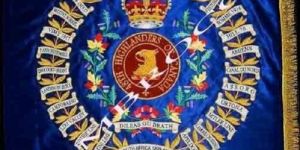 Hand Embroidered Flags