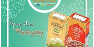 Masala Spices Packaging Box